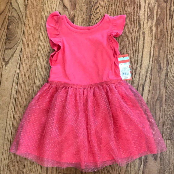 Cat & Jack Other - New Cat & Jack Coral Pink Tutu Dress 3T